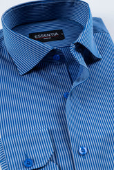 Royal Stripe Men's Dress Shirt